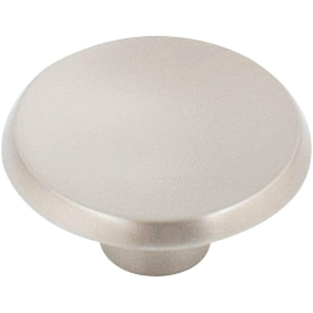 4-Pack Satin Nickel Bi-Fold Door Knobs With Backplate - Hardware For Closet Doors