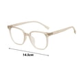 thumbnail image 6 of Blue Light Blocking Glasses Unisex Large Frame Clear View Strong Hinge Transparent with Brim Eye Protection Clear Bluelight Glasses Spectacles Eyewear, 6 of 8