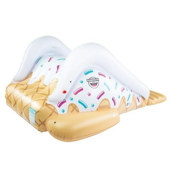 BigMouth Inc. Ice Cream Inflatable Pool Slide, Blow Up Water Slide for Kids, Fun Swimming Pool Toy, Holds 200 Pounds