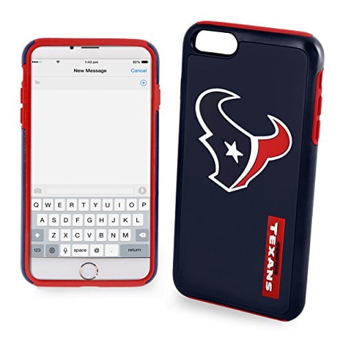 FOCO NFL Houston Texans Hybrid Case For iPhone 8 , 7 , 6 , 6S  (5.5")