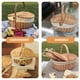 thumbnail image 2 of Cesta de frutas portátiles Berdiner de bocadillo multifunción Cesta de mimbre de mimbre suministro de casas, 2 of 8