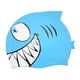 thumbnail image 2 of Gorro de baño con forma de pez, antideslizante, impermeable, para natación Azul, 2 of 9