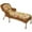Skyworks Multi, variant on 74-inch by 19-inch U-Shaped Outdoor Tufted Chaise Lounge Cushion-Color:Tropique Raven