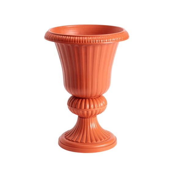 BrylaneHome Embry Urn Plastic Planter 14.5"W x 20"H