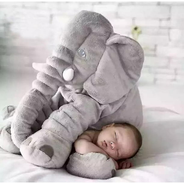 Almohada grande y suave para ninos juguete de elefante relleno de felpa Animal regalo de 16 y 24 Bodega Aurrera en linea