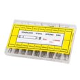 thumbnail image 1 of 360pcs Stainless Steel Watch Band Strap Link Pin Double Flange Spring Bars in 18 Different Sizes - 6mm-23mm (Silver), 1 of 4