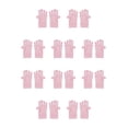 thumbnail image 3 of Soidarity Guante para decoración de uñas, suministros de manicura, Protector de manos, equipo de protección, profesional, multipropósito, Rosa 10piezas, 3 of 6