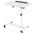 thumbnail image 1 of Bureau Portable Multifonctionnel Détachable pour Ordinateur Portable avec Roulettes pour Lit Canapé Livres Collation, Hauteur Réglable 62-88cm, pour Télécommandes, Tasses et Plus, 1 of 8