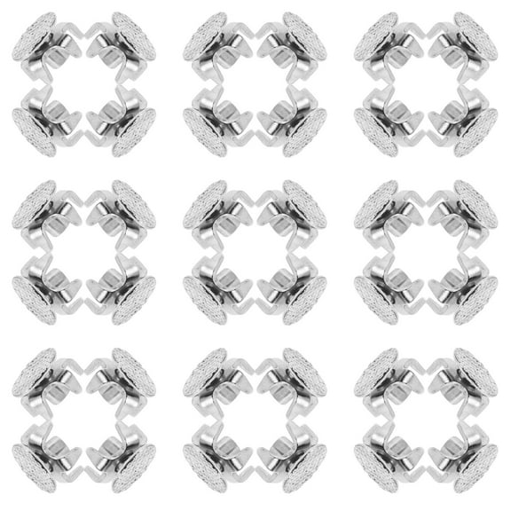 Worgeous 50pcs Anti-Slip Crampons for Shoes Provides Fine Grip Non-Slip Gripper Spikes Easy To Install Replacement Studs For Winter Sports