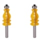 thumbnail image 1 of 2Pc 8mm Vástago Moldura Router Recorte de Bits Fresa de Madera para Herramientas de Corte de Madera Herramientas Eléctricas, 1 of 5
