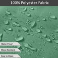 thumbnail image 6 of Vargottam Indoor/Outdoor Round Tablecloth 58 Inch Round Tablecloth Waterproof Patio Table Cloths, Spring/Summer Table Covers for Backyard Circular Table/BBQs/Picnic - Aquamarine Green, 6 of 7