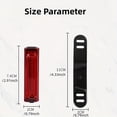 thumbnail image 5 of QJUHUNG Bike Tail Light  Rechargeable LED Light  Bicycle Front And Rear Lights  Suitable For Mountain Bike And Regular Bike, 5 of 5
