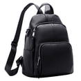 thumbnail image 3 of ALTOSY Anti-Theft Backpack Soft Leather Backpack for Women Fashion Shoulder Bag Purse S81 Black, 3 of 7