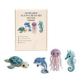 thumbnail image 2 of 3D Beaded Craft Kit, 3D Beaded Animal Kit, Sea Creatures Toys for Student, Bead Animal Making Kit, Arts and Crafts for Student 4-6, 4-Piece Set Make Sea Turtle, Dolphin,, 2 of 7