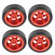 thumbnail image 3 of RC Drift Tire, RC Model Drift Wheels 4Pcs RC Drift Car Tires RC Neumáticos Duros Para Wltoys K969 1/28 RC Cars Para Drift Car Fyydes Rojo, 3 of 8