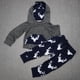 thumbnail image 5 of 2 Uds., Ropa Para Niños Pequeños, Bebés, Niños Y Niñas, Camiseta Con Capucha De Ciervo, Top + Pantalones, Outfi-126700.03 Tmvgtek Bebé, 5 of 8
