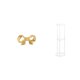 thumbnail image 1 of Tirador de latón con forma de lazo para muebles, ideal para mesita auxiliar redonda o mesa auxiliar de acrílico transparente. Resistente y duradero, a, 1 of 8