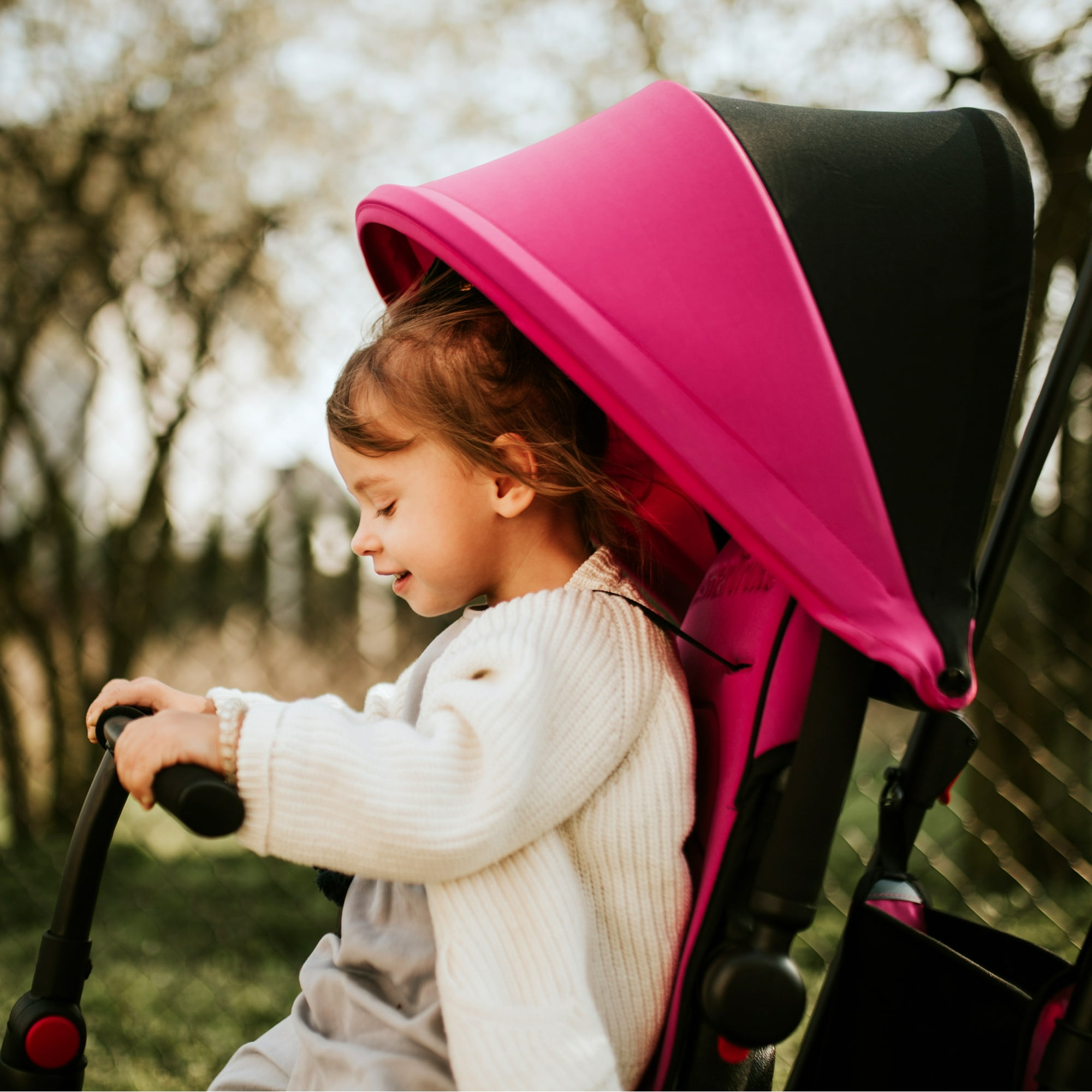 smarTrike 5 in 1 Modular Toddler Stroller Tricycle with 1 Handed