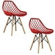 thumbnail image 1 of Mundo In Juego de 2 Sillas Eames Oslo Vento - Sillas para Comedor - Rojo Mundo In Hogar, 1 of 8