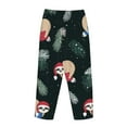 thumbnail image 5 of Kll Womens Baby Sloths Sleeping Print Pajama Pants Soft Pajama Bottoms For Women Cozy Lounge Pants, 5 of 9