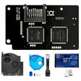 thumbnail image 3 of GDEMU V5.15 & V5.15b Optical Drive Emulation Board for  Dreamcast - Remote Card Mount Kit with SD Extension Cable, Compatible with DC VA1 Console (Blue V5.15+8G SD card), 3 of 9