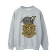 thumbnail image 1 of Harry Potter Womens Hufflepuff Sketch Crest Sweatshirt, 1 of 3