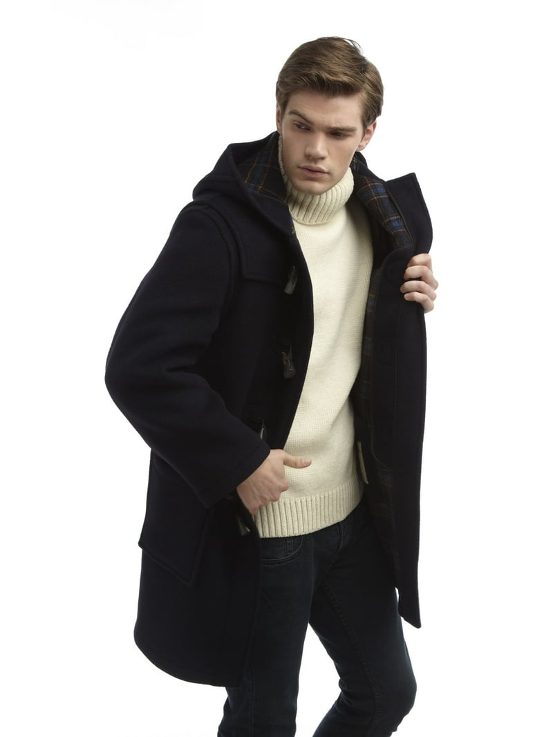 Original Montgomery Mens Duffle Coat - Toggle Coat - Walmart.com