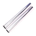 thumbnail image 3 of 2 piezas de aluminio aleación relé palitos de pista suministros portátiles equipos para adultos accesorios de juegos deportivos resistentes carreras Plata, 3 of 8