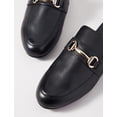 thumbnail image 3 of Steve Madden Women's Kandi Slip-On Loafer, Black Leather, 9 M US, 3 of 4
