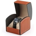 thumbnail image 1 of Caja de cuero para relojes, caja para relojes, caja para relojes a prueba de golpes, vitrina, cofre o caja de almacenamiento para entusiastas de los relojes, 1 of 5