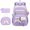Z06-Purple, variant on Kcolen Backpack for School,Cute Y2K Backpack Set Lightweight Backpack With Multiple Pockets for First Day of School,Pink