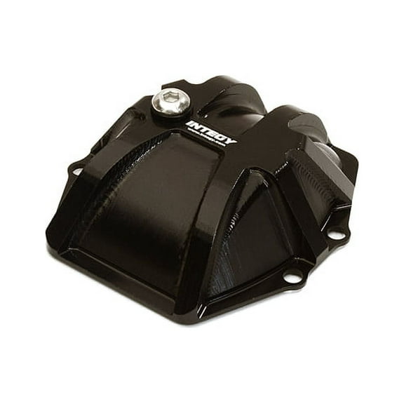 Integy RC Toy Model Hop-ups C27297BLACK Billet Machined Alloy Differential Cover for Axial 1/10 Yeti, RR10 & Wraith