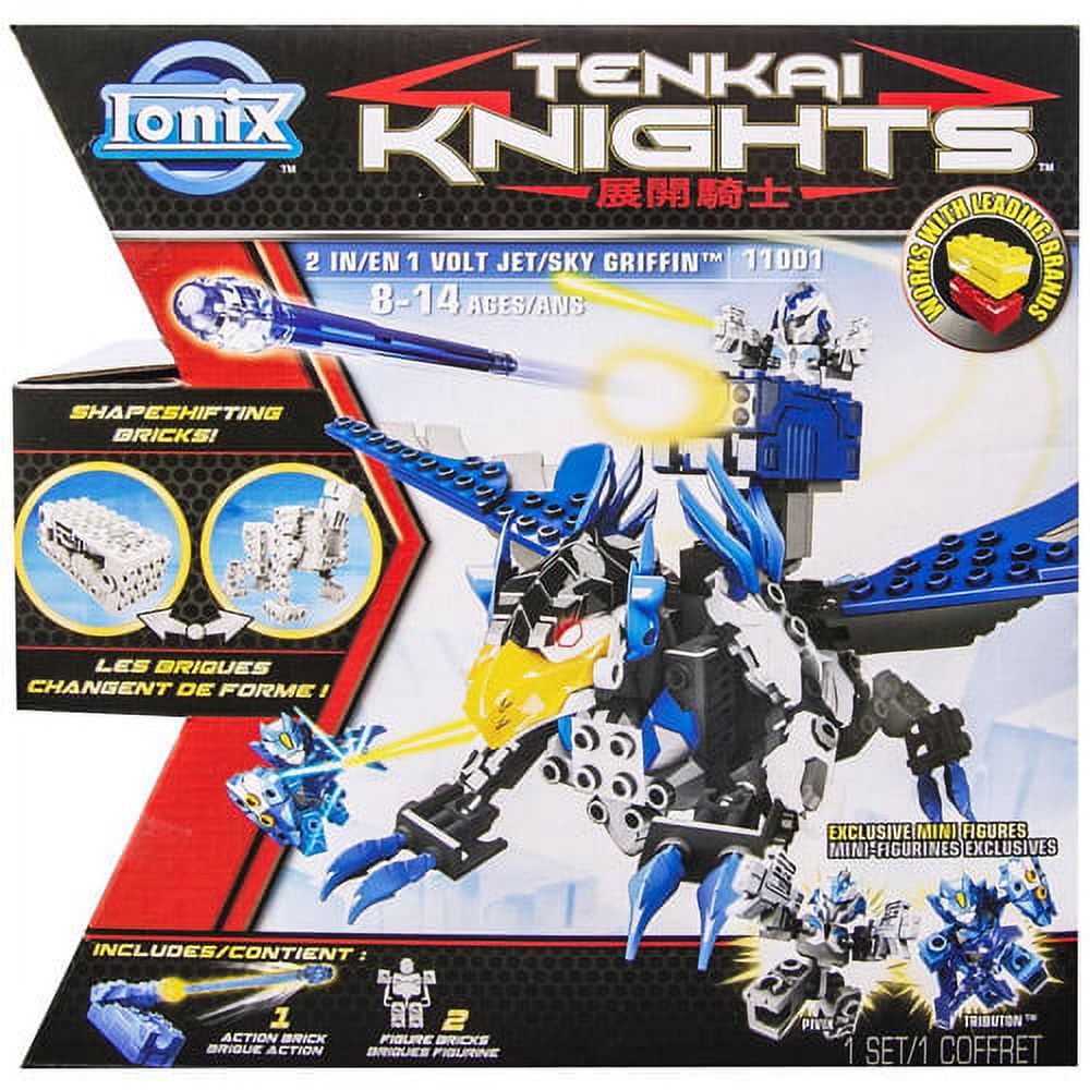 Ionix Tenkai Knights 2-in-1 Volt Jey/Sky Griffin Building Set - image 3 of 4
