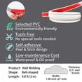 thumbnail image 2 of LAMIRO Peel and Stick Wall Molding Trim,Self-Adhesive,Paintable DIY Home Decor,9.8 ft x 1.1 in, 2 of 5