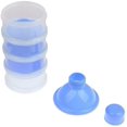 thumbnail image 4 of Dispensador de leche en polvo de 2 piezas, cuchara de leche en polvo de 4 capas, caja de comida para bebés en polvo de leche de fórmula infantil caja de leche portátil y viaje de refrigerios al aire l Namotu WL-00904, 4 of 7