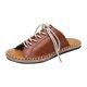 thumbnail image 2 of New Espadrille Flat Roman Sandalias de suela blanda de playa para mujer Wmkox8yii ytu1615, 2 of 8