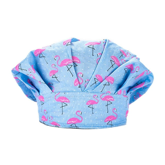 Shengyu Operating Hats Nurse Long-time Service Gourd-shaped Pure Color Professional Tie Back Sweatband Work Uniform Working Caps PP-31 1Set