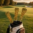 thumbnail image 3 of Yuyamidu Sunflowers Golf Club Cover Fit for Driver Hybrid or Fairway Wood Golf Club, Music Note Golf Headcover Stylish Protection for Your Clubs for Women, 3 of 8