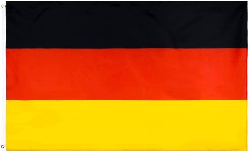 3 PACK 3x5 Germany Flag German Country Banner Deutschland Indoor Outdoor 150D 