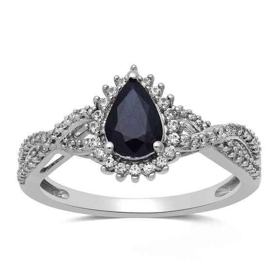 10K blue Sapphire Ring