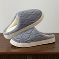 thumbnail image 2 of Women's Fuzzy Slippers Warm Cozy Indoor Slip on Shoes Soft Sole Winter Warm Comfortable Home Footwear, 2 of 4