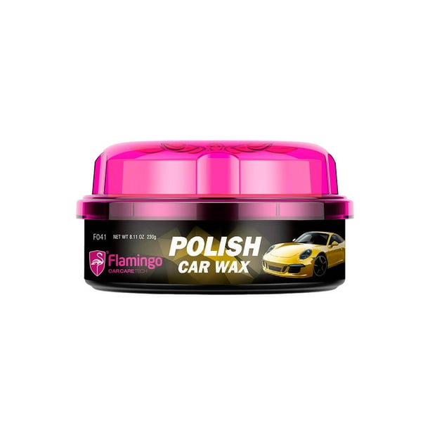 Cera Flamingo Polish Car Wax Pasta Lata De 230 G Modelo F041