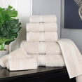 thumbnail image 3 of Premium Egyptian Cotton Highly Absorbent Assorted 8-Piece Plush Towel Set - 30" x 55", 20" x 30", 13" x 13", 3 of 9