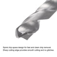 thumbnail image 3 of Uxcell 4.7mm C2/K20 Tungsten Carbide Straight Shank Spiral Flutes Twist Drill Bit, 3 of 5