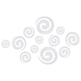 thumbnail image 1 of Acrílico Espejo Pegatinas de pared, 12uds en 1 Juego Auto Adhesivo Redondo Espiral Forma Removible Pared Calcomanías para Hogar Habitación Oficina DIY Decoración, Plata, 1 of 7