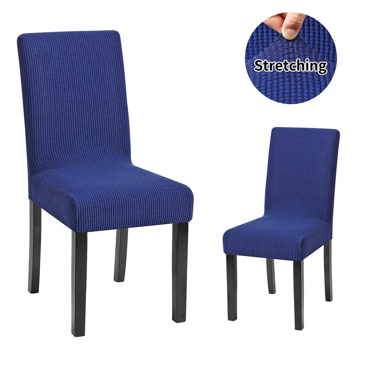 Elastic Dining Chair Seat Cover for Kitchen Removable Seat Protector Party 