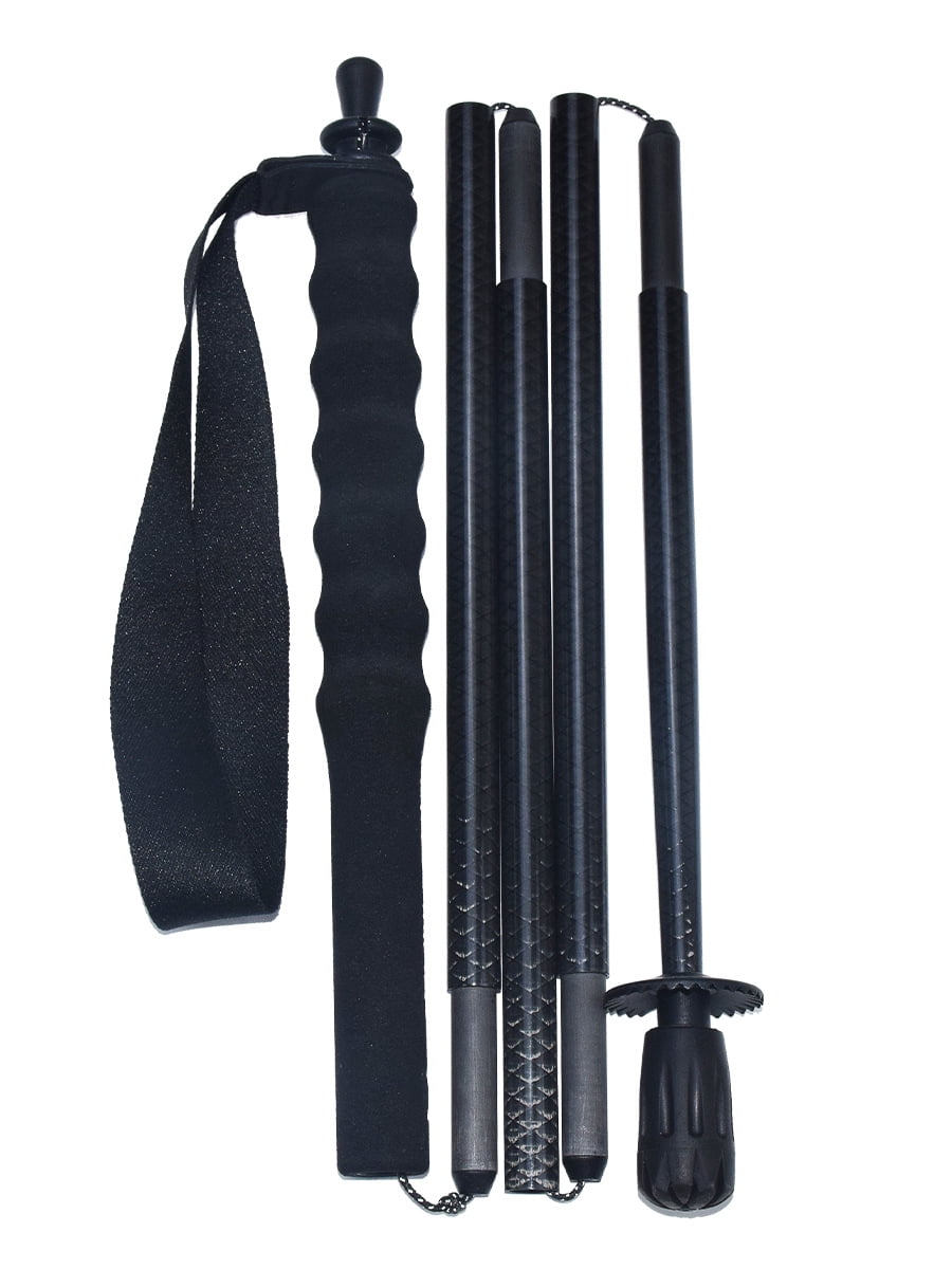 CNV Professional Carbon Fiber Trekking Poles, Ultra-Lightweight 5-Section Folding Hiking Sticks for Mountaineering and Trail Running
