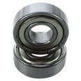 thumbnail image 2 of 6202Z Dual Metal Pair Deep Groove Radial Ball Bearing 15 x 35 x 11mm, 2 of 3