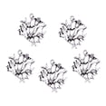 thumbnail image 1 of de 5pcs de Colgante de Pendiente Collar de Plata Forma de Hojas Decoración DIY para Ropas Bolsas perfke Hoja de plata antigua, 1 of 9