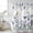 Lavender, variant on Spring Flowers Shower Curtain, Waterproof Shower Curtains for Bathroom, Vintage Floral Leaves Birds Farmhouse Plaid Washable Fabric Bathtub Curtain Set Bath Decor with 12 Hooks Standard 72"x72"